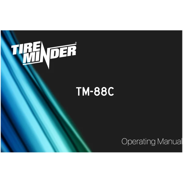 TireMinder 88C Manual (Part-TM88C Manual)