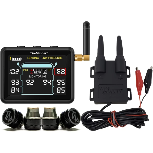 TireMinder i10 RV TPMS with 4 Transmitters